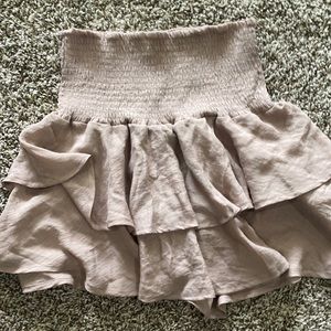 Ruffle skirt